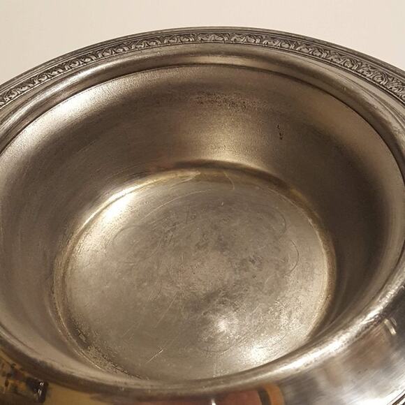 Vintage Ornate Poole Silver Company Bowl Plate 9 ½” diameter - Picture 4 of 8